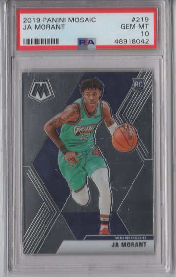 2019 Mosaic Ja Morant PSA 10