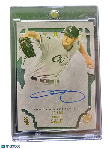 2015 Topps Supreme Chris Sale #SA-CS Green /50