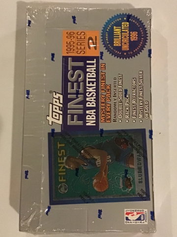 1995-96 Finest Basketball series 2 Factory sealed Box 