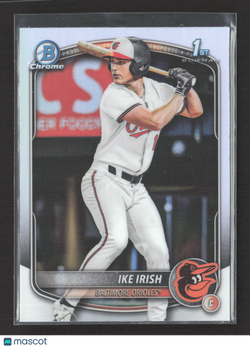 2025 Bowman Chrome Ike Irish #BDC-16 Refractor 1st Bowman