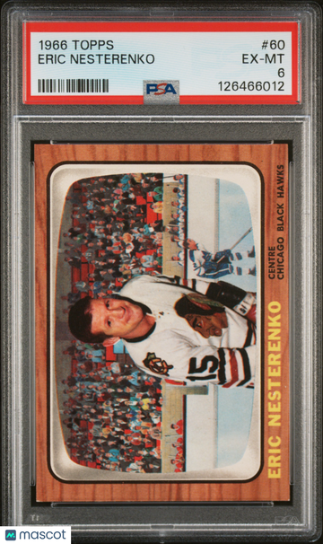 1966 Topps Eric Nesterenko #60 PSA 6