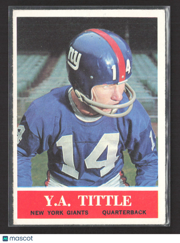 1971 Philadelphia Y.A. Tittle #124