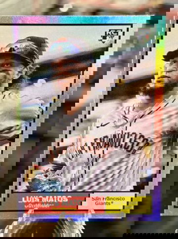 2024 Topps Archives LUIS MATOS RC #/199 Rainbow Foil Parallel Giants