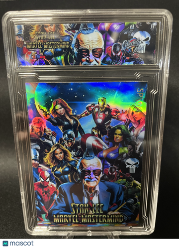 2026 Collectors XT Marvel Mastermind AVENGERS STAN LEE Digital Insert Parallel/Variety SP/99 Holographic #SP/99