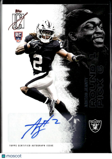 2025 Topps Signature Class Ashton Jeanty #102 RC
