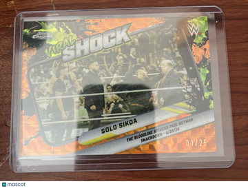 2026 WWE Topps Chrome Solo Sikoa Chrome Parallel/Variety Topps