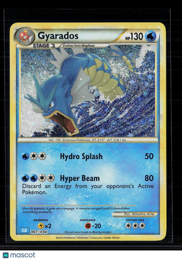 2023 Classic Collection Gyarados Holo #7/34