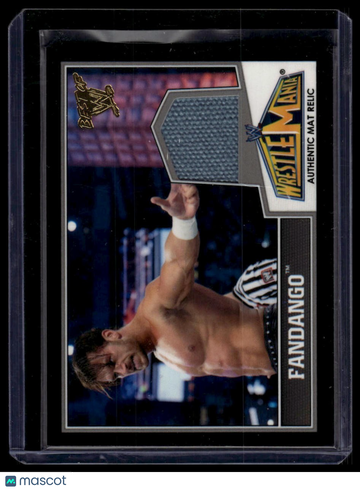 2013 Topps Best of WWE Fandango #NNO Wrestlemania 29 Mat Relics MEM
