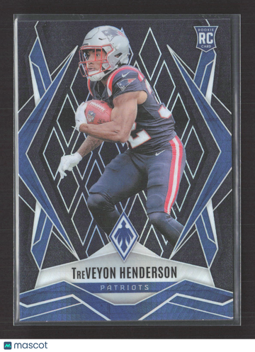 2025 Panini Phoenix TreVeyon Henderson #187 RC