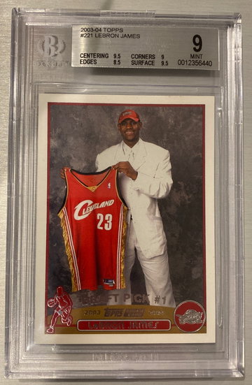 LeBron James 2003-04 Topps #221