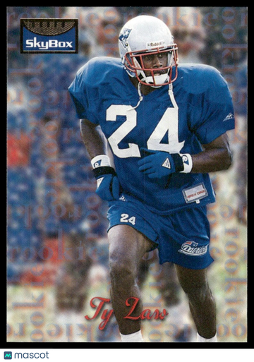 1995 SkyBox Premium Ty Law #177 RC