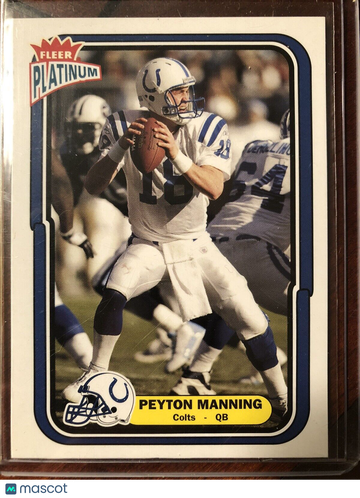 Peyton Manning 2004 Fleer Platinum #105 Indianapolis Colts Great Condition HOF