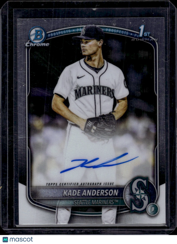 2025 Topps Bowman Chrome Kade Anderson #CPA-KA