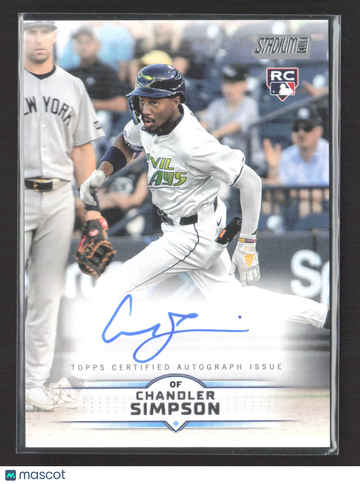 2025 Topps Stadium Club Chandler Simpson #SCBA-CSI RC