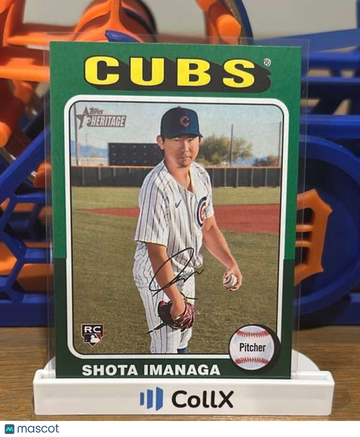 2024 Topps Heritage - Green Border Shota Imanaga #564