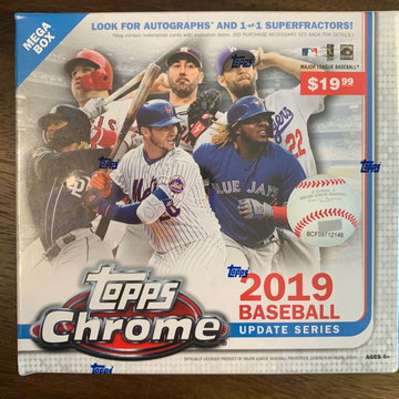 2019 Topps Chrome Update Mega box ! Look for Fernando Tatis Guerrero Alonso 