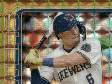 2025 Topps Chrome Isaac Collins #92 Gold Geometric /50 RC Rookie