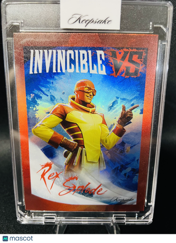 2026 Keepsake Invincible VS Rex Splode 1/5 Character Signagraph Card #5