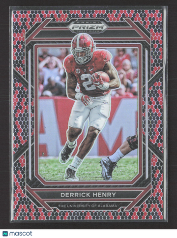 2023 Panini Prizm Draft Picks Derrick Henry #30 Snakeskin