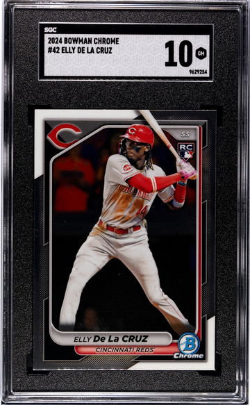 2024 Bowman Chrome #42 Elly De La Cruz SGC 10