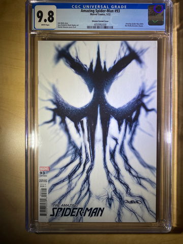 Amazing Spider-Man 93 CGC 9.8 Gleason Variant Cover Ben Reilly becomes Chasm.