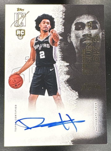 2026 Topps Signature Class #RCA-DH Dylan Harper Auto Rookie