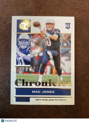 🔥2021 Panini Chronicles - #80 Mac Jones (RC) Patriots QB1