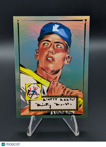 2022 Topps x Naturel Mickey Mantle 1952 Seafoam Foil /75 #A-1