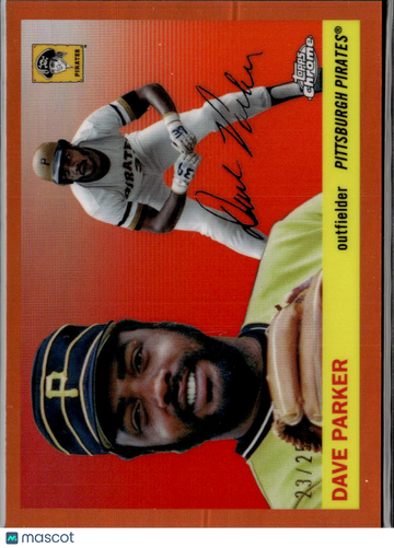 2025 Topps Chrome Dave Parker #240 /25