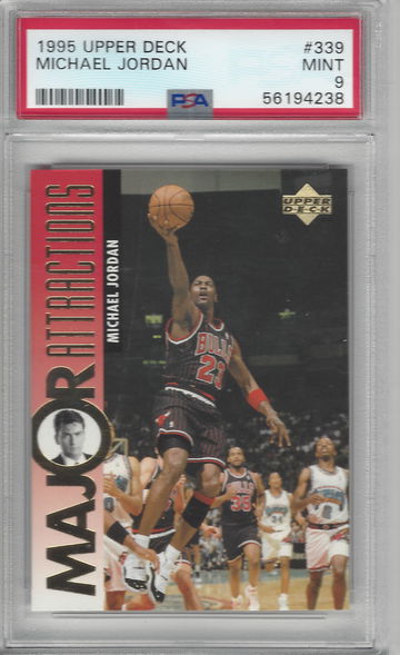 1995 Upper Deck Michael Jordan #339 PSA 9