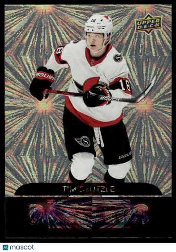 2020-21 Upper Deck Tim Stutzle #DZ-131 Dazzlers Orange