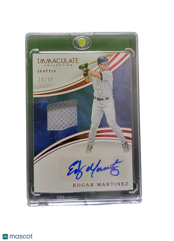 2016 Panini Immaculate Collection Edgar Martinez #IAM-EM /49 Game-Used Material Memorabilia