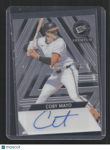 2024 Press Pass COBY MAYO #BA-CM3 /199 AUTO SN,AU,SP,/199
