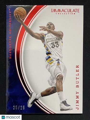 2016 Panini Immaculate Collegiate Jimmy Butler /25