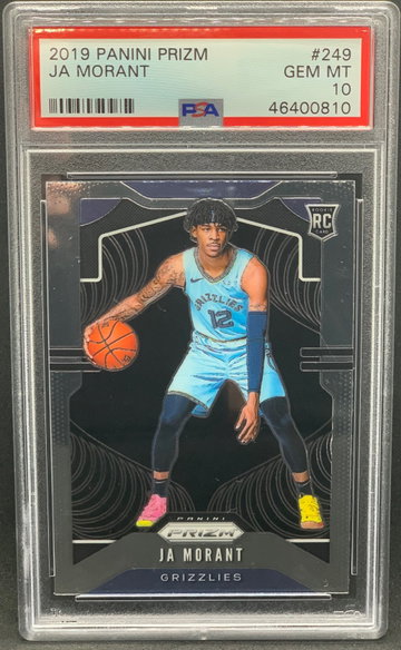 Ja Morant 2019 Panini Prizm PSA 10 Rookie 
