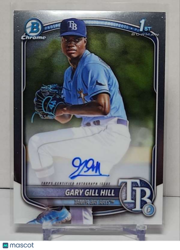 2025 Bowman - Chrome Prospects Autographs Gary Gill Hill #CPA-GG