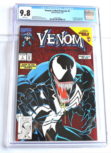 VENOM: LETHAL PROTECTOR #1 CGC 9.8 WHITE PAGES