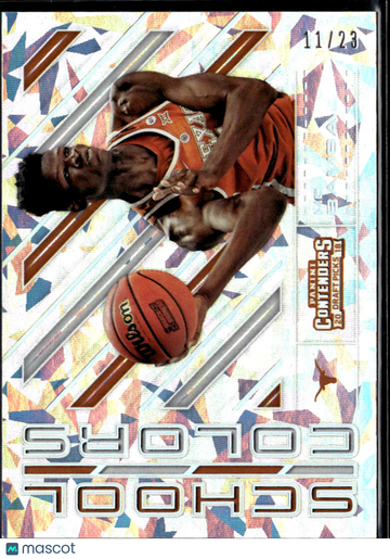 2018 Panini Contenders Draft Picks School Colors Mo Bamba #2 Cracked Ice /23