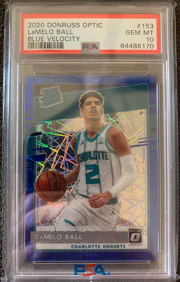 2020 Optic Basketball Lamelo Ball Blue velocity