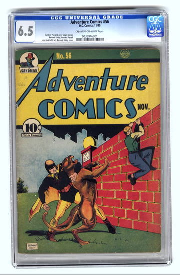 ADVENTURE COMICS #56, CGC 6.5 FN+