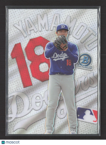2026 Bowman Chrome Patchwork Yoshinobu Yamamoto #P-10