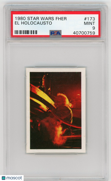 1980 Star Wars Fher El Holocausto #173 PSA 9