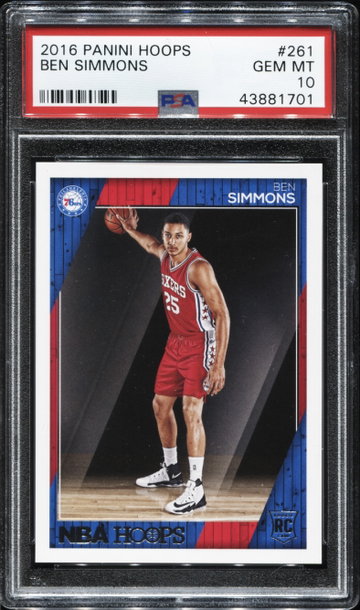 Ben Simmons Hoops #261 PSA 10
