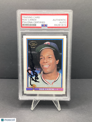 1982 Rod Carew PSA A Auto A