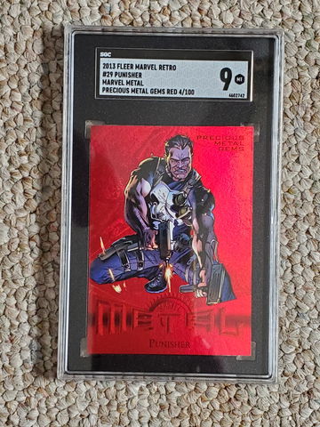 2013 Punisher Sgc 9 PMG 4/100 marvel 