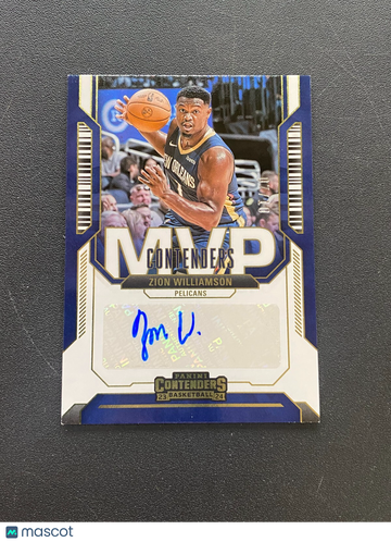2023-24 Panini Contenders Zion Williamson MVP Gold