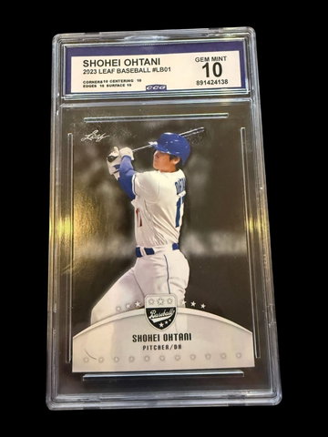 2023 Leaf Baseball | Shohei Ohtani | #LB01 | CCG 10
