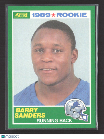 1989 Score Barry Sanders #257