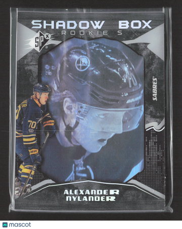 2018 Upper Deck SPx Shadow Box Rookies Alexander Nylander #43