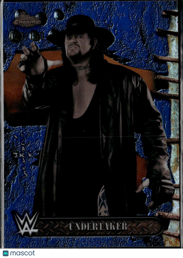 Undertaker 2025 Topps Chrome WWE Cactus Jack Blue Refractor WWE